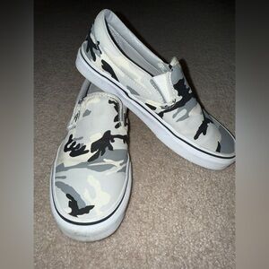 Camouflage Slip-On Sneakers